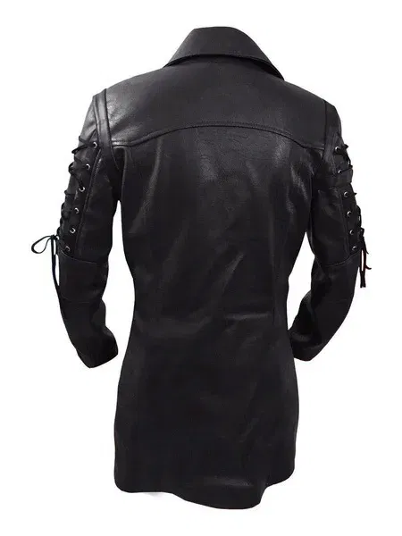 Color: black, Size: 5XL - Men PU Leather Coat Men Retro Slim Fit Fashion Leather Jackets Men Autumn Winter Motorcycle Jacket Turn Down Collar Male Jacket
