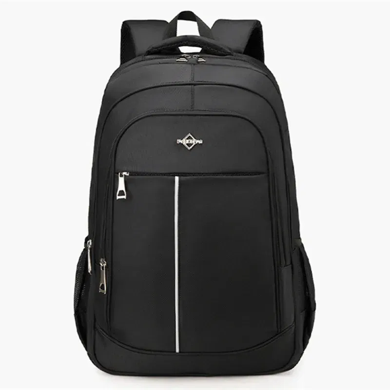 Color: black - New Backpack Fashion Lightweight Laptop Backpack Large Capacity Leisure Travel Backpack Universal Student backpack