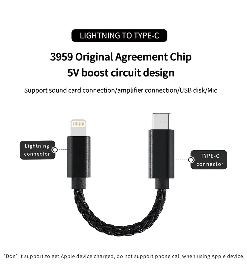 Color: BROWN - JCALLY OT4 OTG multi-function adapter cable Light-ning TPYE-C USB  interface wire control for UP5 M3X UA2 ATOM LINK2 UA5 BEAM3S