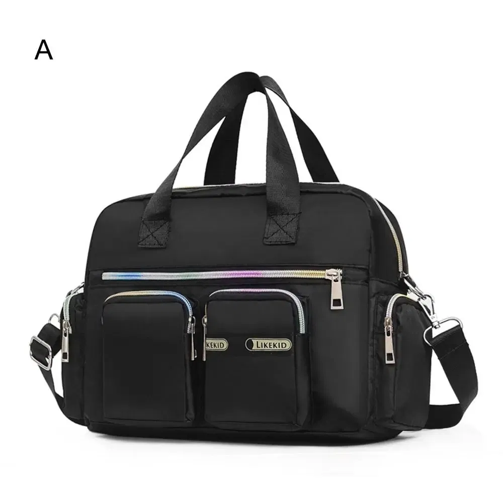 Color: Beige - Casual Large Capacity Women's Travel Bags Easy to Carry Sports Gym Bag Overnight Shoulder Bag for Travel/Gym/Yoga