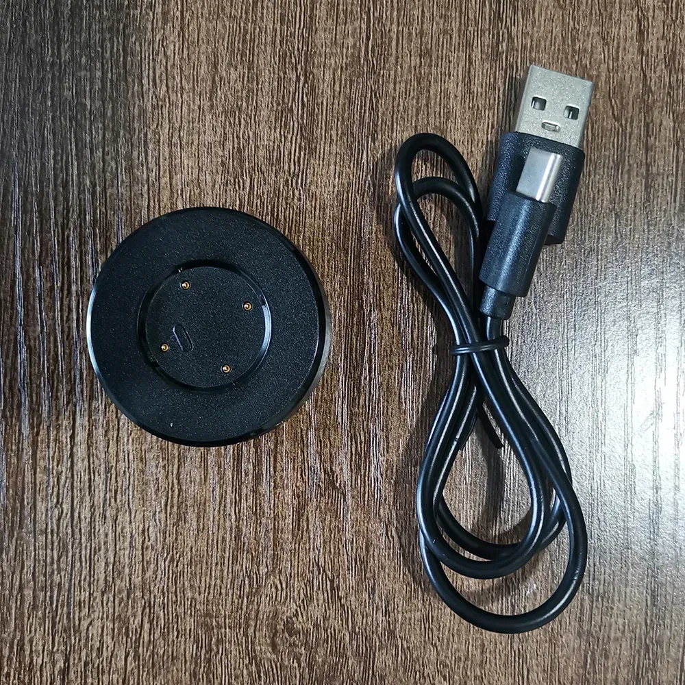 Charging dock Charger Cable base For square 1.99inch Smart watch senisum01 smartwatch saat clock chargers cradle type C port