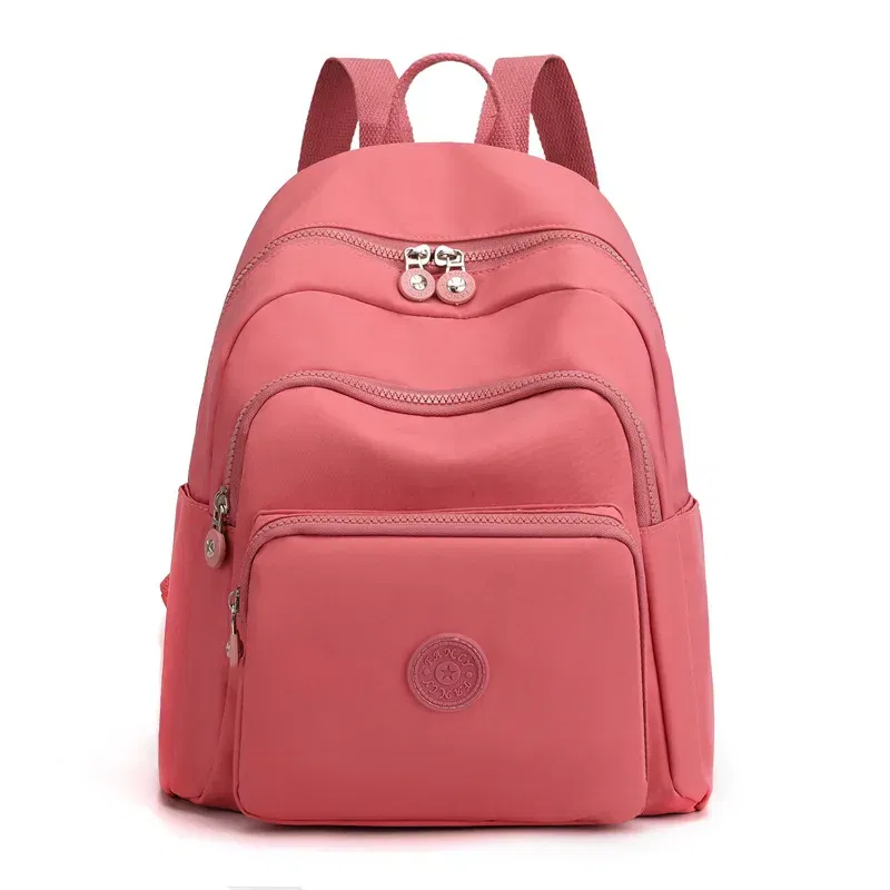 Color: Clear - Printing Backpack for Women Travel High Capacity Waterproof College Backpack Trendy Women Laptop School Bags Cute Girl