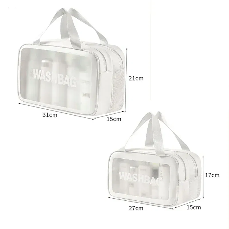 Color: Yellow - Wet-dry separation makeup bag portable toiletry bag travel essentials large capacity storage bag fitness swimming essentials