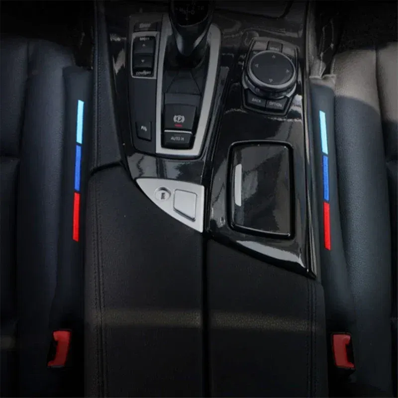 Color Name: WHITE - 2pcs Car seat cushion gap filling For BMW E46 E60 E90 E34 E39 E53 E87 M3 M5 E91 F30 F10 F20 F21 G20 F34 G30 E70 E30 X1 X3 X5 X6