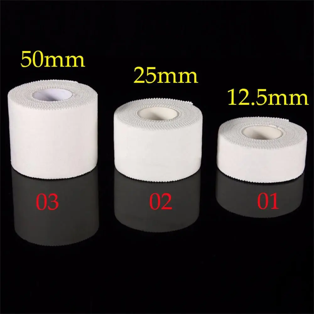 Color: Blue - 12.5/25/50mm/Roll Medical Waterproof Cotton Premium Adhesive Tape Sport Binding Physio Muscle Elastic Bandage Strain Injury Tape