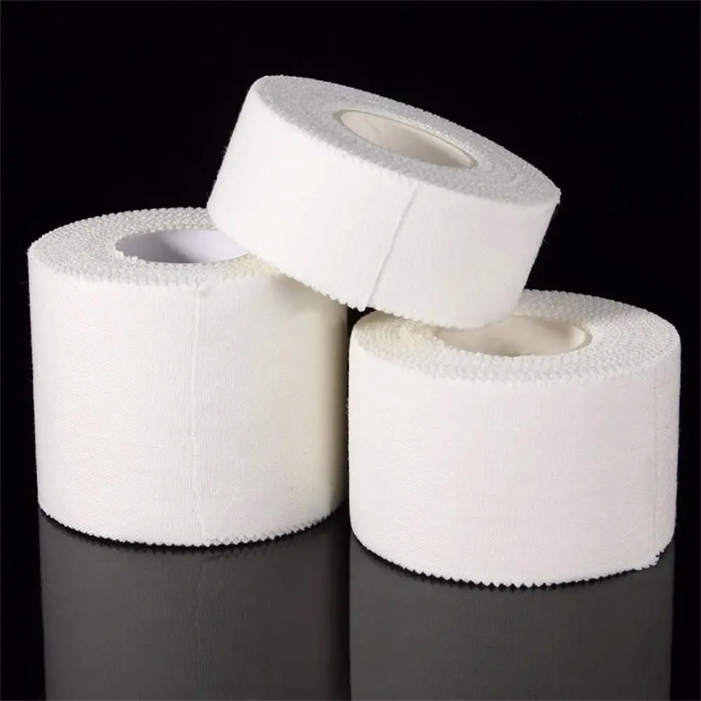 Color: Blue - 12.5/25/50mm/Roll Medical Waterproof Cotton Premium Adhesive Tape Sport Binding Physio Muscle Elastic Bandage Strain Injury Tape