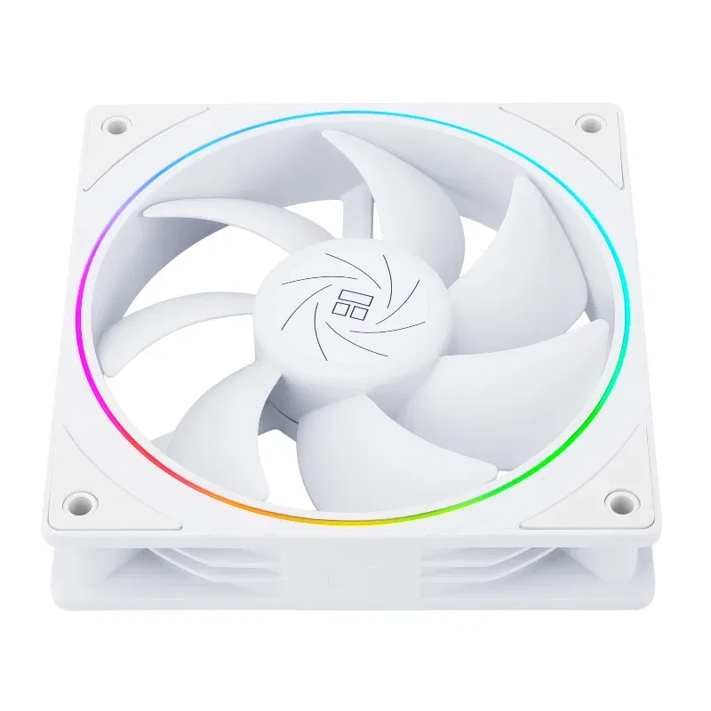 Color: Green, Blade Color: Other, RGB Support: A-RGB - Thermalright TL-S12R-W Case Fan 120mm HALO Reverse CPU Cooling Fan CPU Air Cooler TL-S12 5V 3PIN ARGB Aperture Chassis Fan