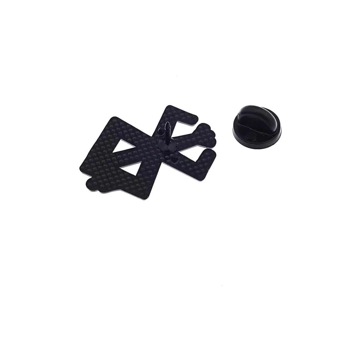 Metal color: SILVER PLATED - Berserk Beherit Anime Game Red Cartoon Alloy Brooch Clothing Personalized Matching Costume Accessories Badges Anime Pins