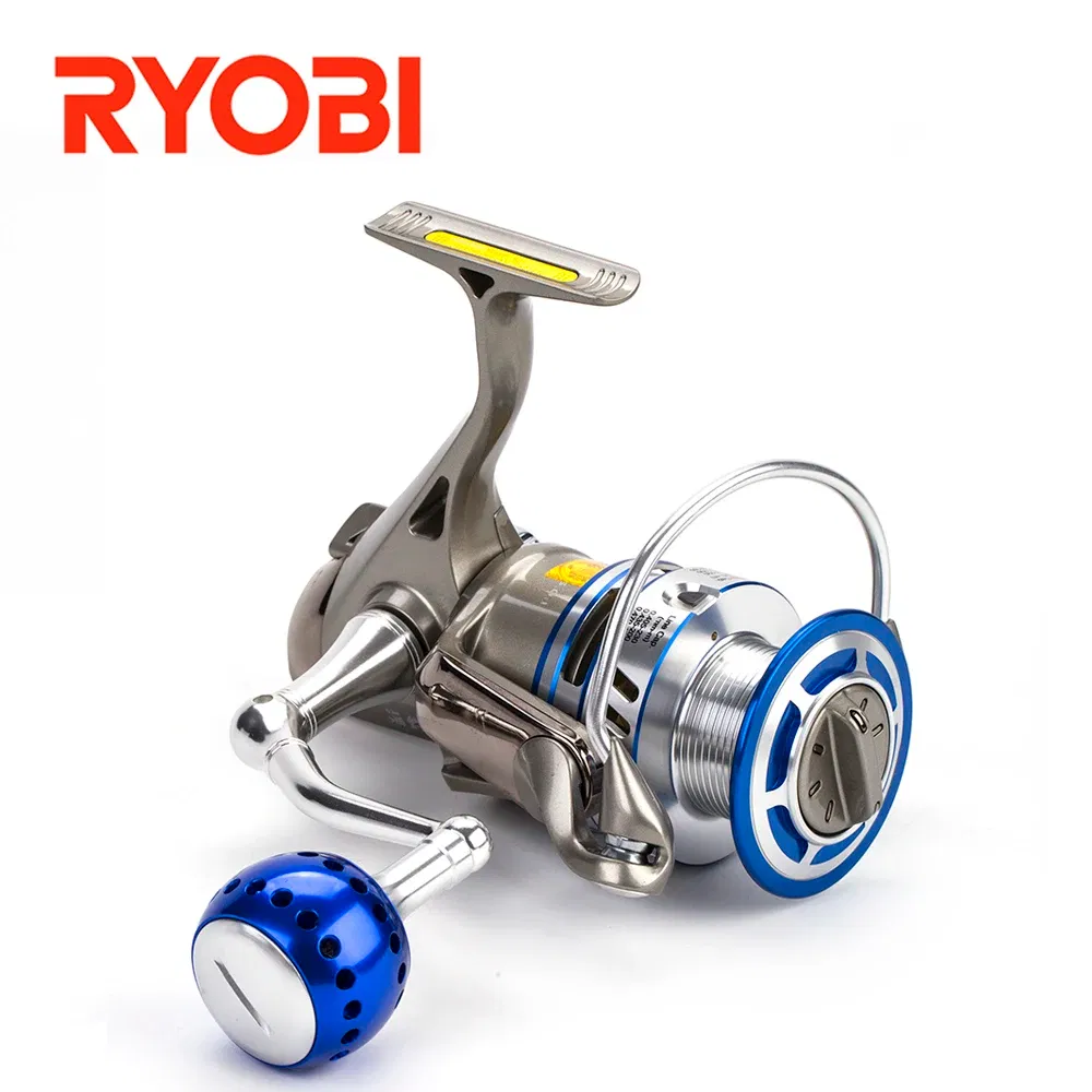 Color: Silver, Ships From: CHINA, Bearing Quantity: 7, Spool Capacity: 4000 Series - RYOBI FISHING KING ?… ?…? ?…? Reels Spinning Wheel 6+1BB Gear Ratio 5.0:1/5.1:1 Drag 2.5-10kg Fishing Coil