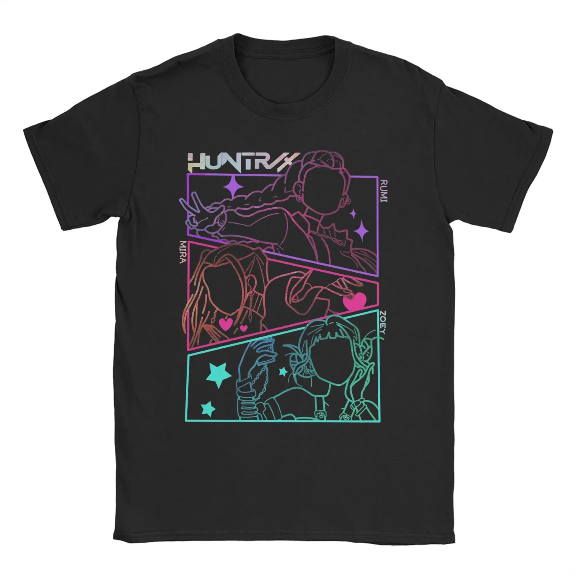 Color: Lavender, Size: 5XL - Derpy Tiger Cat T Shirt Men Women's Cotton Unique T-Shirt Round Collar Huntrix Kpop Demon Hunters Tees Short Sleeve 4XL 5XL 6XL