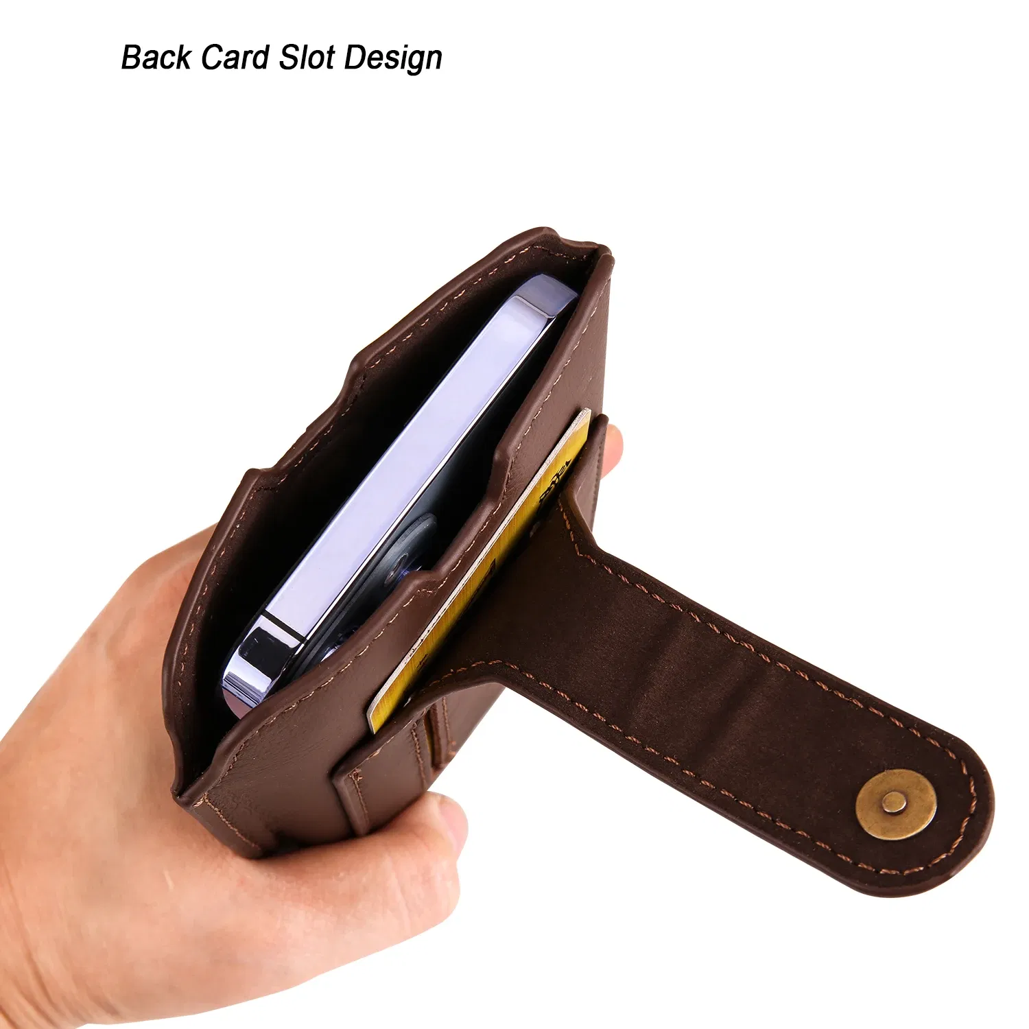 Color: black, Material: ABS - Genuine Leather 7.2 Phone Pouch Belt Clip Case For iPhone 16 15 14 13 Pro Max,Samsung S24 S23 Plus,Redmi Note 12 Waist Bag Cover