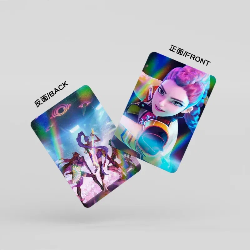Color: Orange - Kpop Demon Hunters Cards Anime Cartoon Saja Boys Toys Kids Party Cosplay Game Card Collection Photos Perimeter Children Gifts