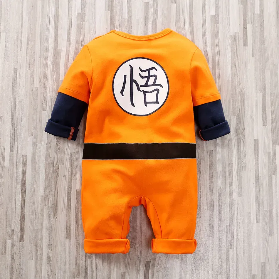 Color: Dark Grey, Kid Size: 12M - Anime Clothes Baby? Vegeta? Rompers Newborn? Kuririn? Roshi Training Outfit Infant Kids Halloween Cartoon Cosplay Costume Jumpsuit