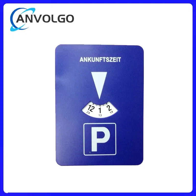 Sensor Color: black, Ships From: CHINA - Anvolgo car park clock arrival time display Car parking disc timer Portable Plastic parking time tool timer clock chronometer
