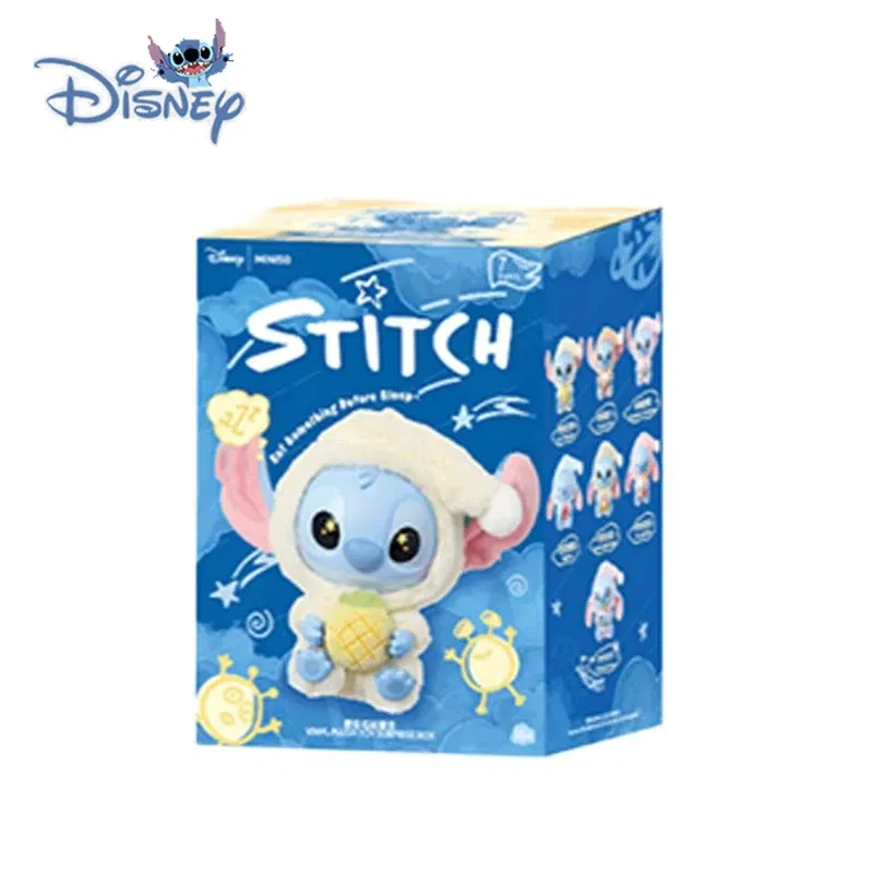 Color: WHITE, Ships From: CHINA - 2025 Stitch Eat Something Before Sleep Series Blind Box Plush Dolls Pendant Cute Doll Mystery Box Surprise Toys Kids Gifts