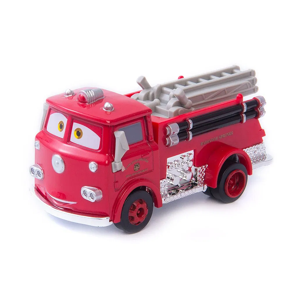 Color: Fluorescent Yellow - Pixar Cars 3 Temperature-variable Model Disney Lightning Mcqueen Racing Family Mack Uncle Car Toy Boy Girl Children Toys Gift