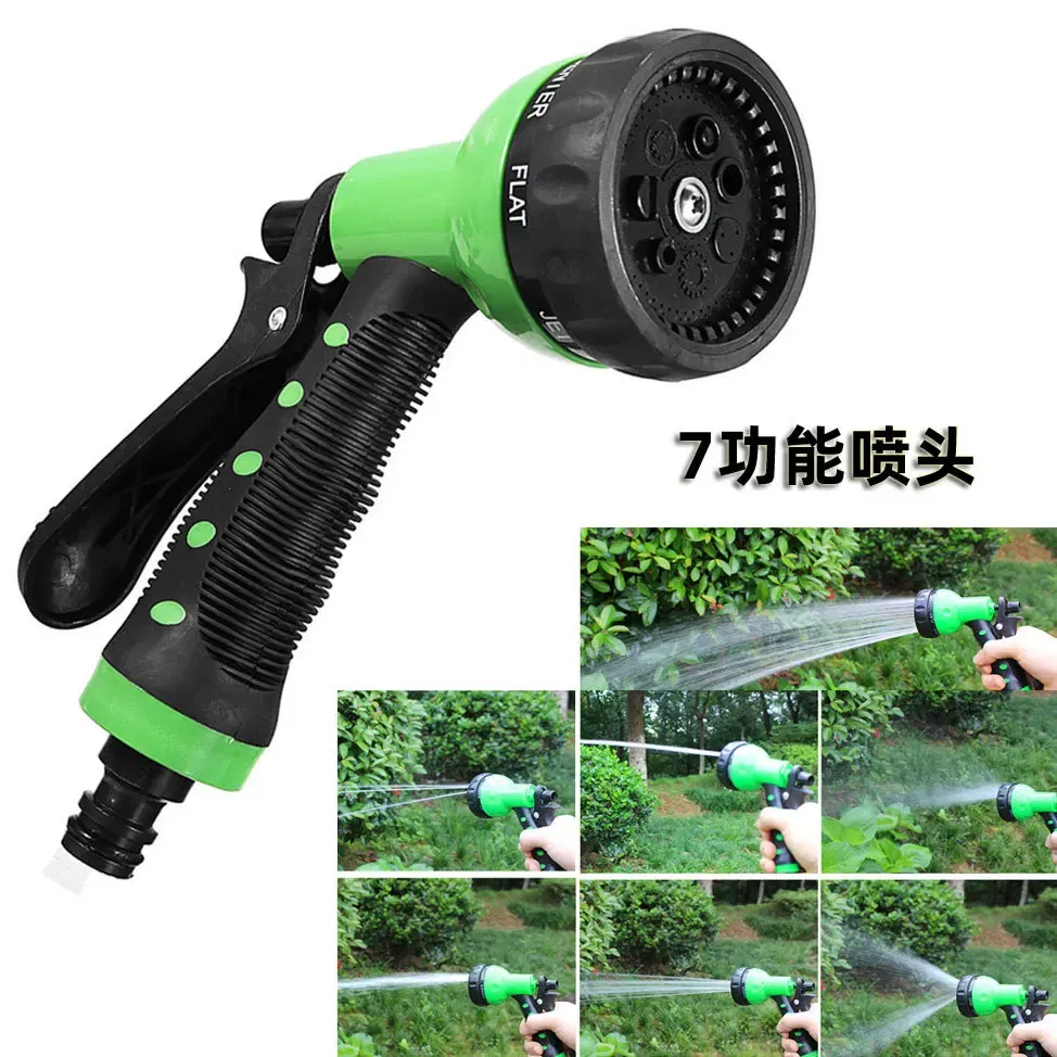 Diameter: 3/4'', Lengh: 75ft - 15M/30M Garden Spring hose Telescopic Water Pipe Car Washing hose Gardening Retractable Coil Magic Flexible hose spray