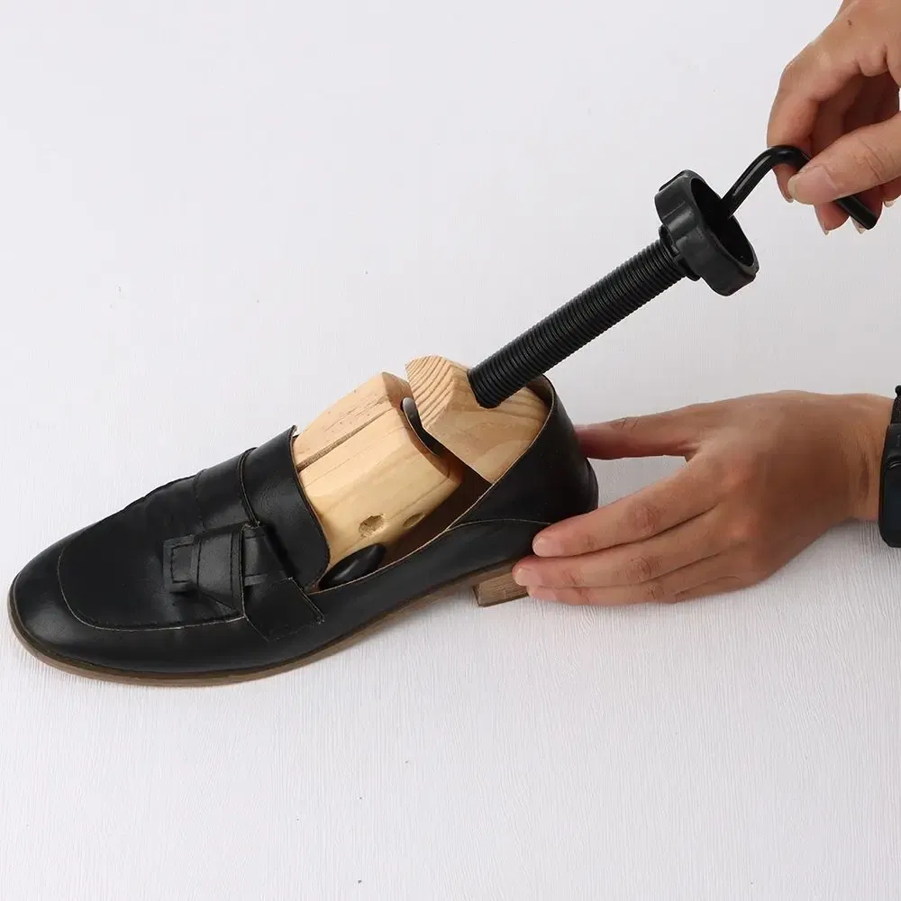 Color: black, Ships From: CN - Shoe Care Home Supply S-L Size Shoe Accessories Wooden Adjustable Boot Expander Shaper Flats Pumps Shoe Stretcher