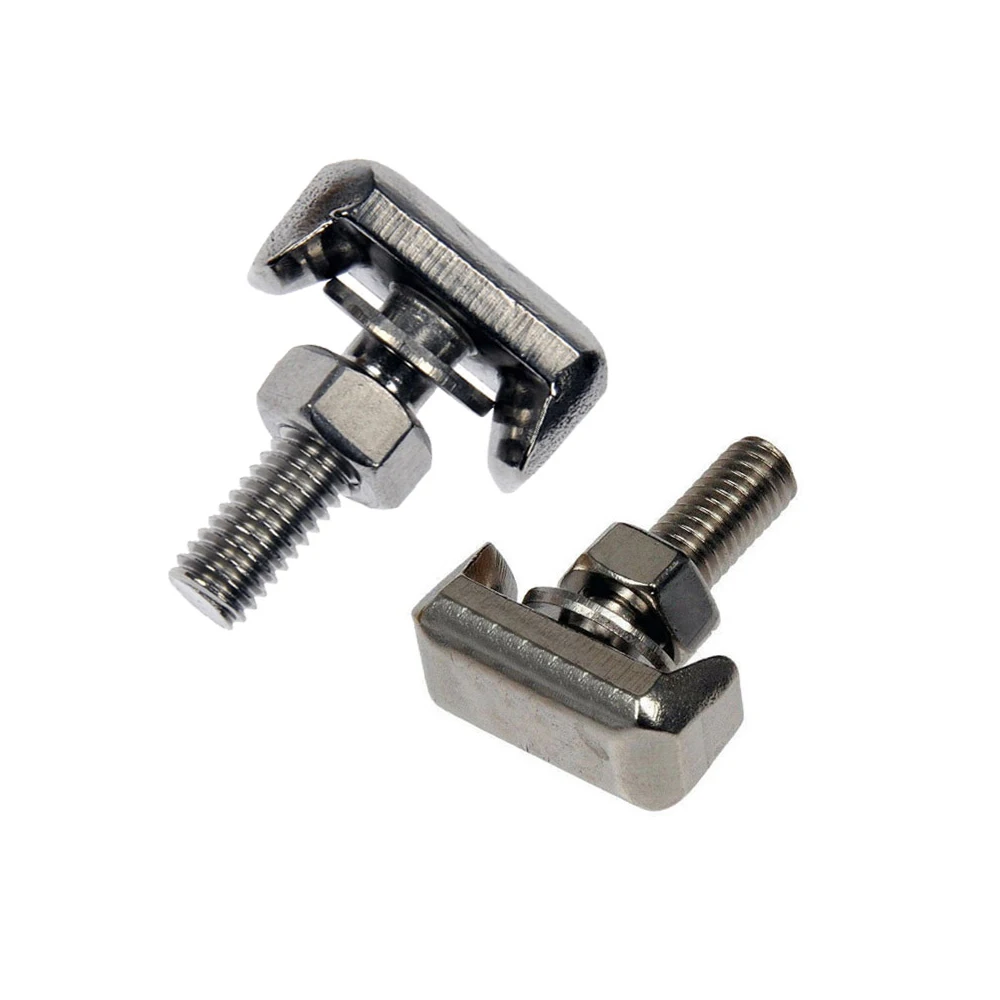 Cable Terminal Connector Auto T-Bolt Stainless Steel Battery Cable Connector Replacement Battery Connector Auto Part OE:19116852