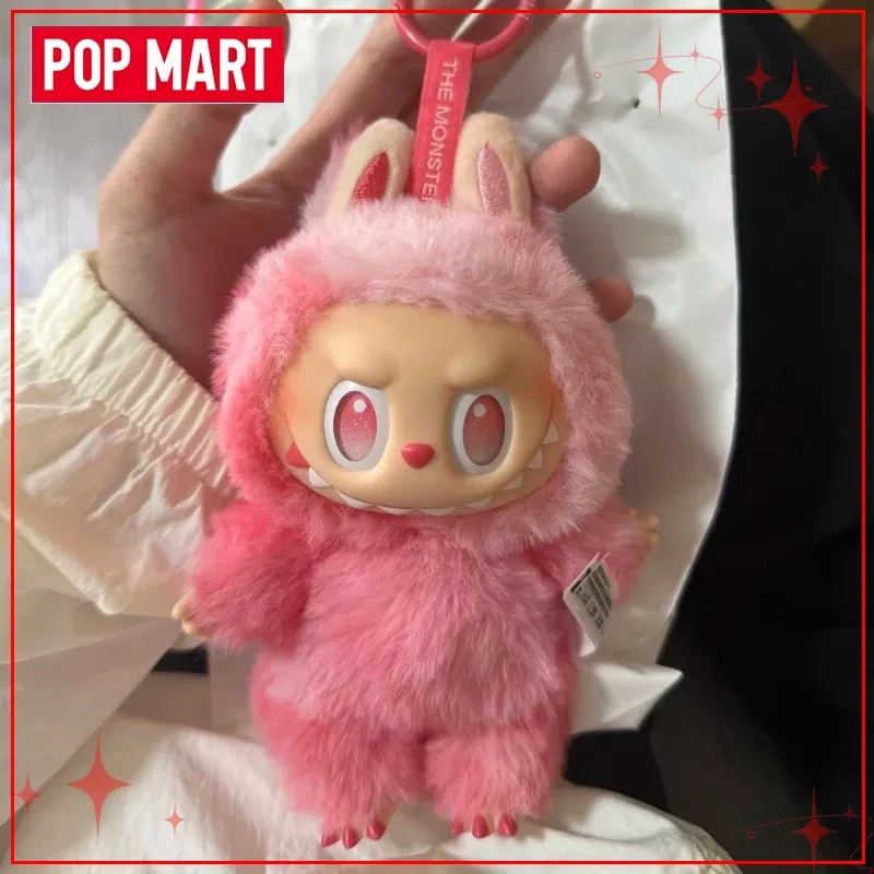 Color: Red - POP MART Labubu THE MONSTERS Big Into Energy Series Blind Box Vinyl Plush Dolls Pendant Action Figure Collection Birthday Gifts
