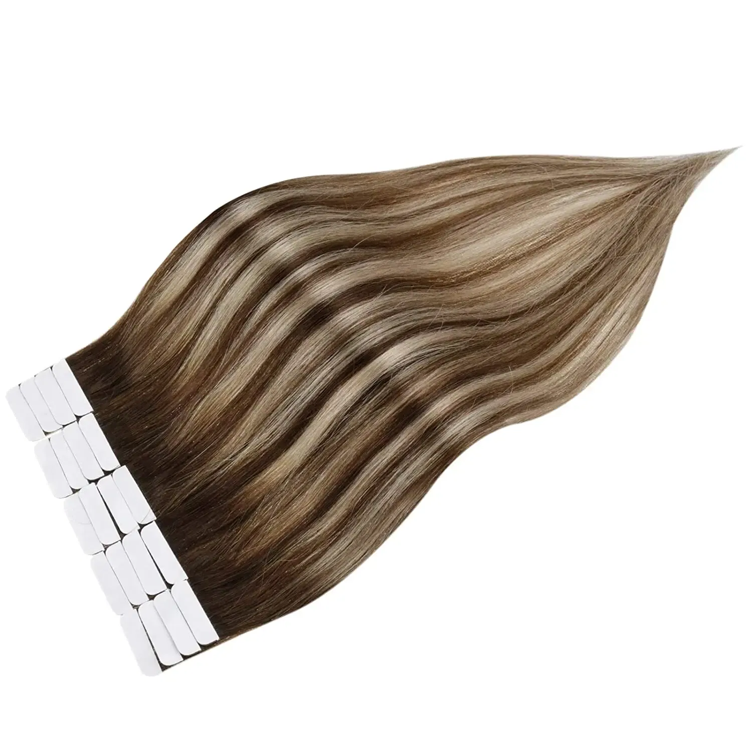 Color: T400/Burg, Items per Package: 40 pcs, Length: 18 inches, Life Span: 12 months - [Last 12 Months] Ugeat Tape in Hair Extensions Virgin Human Hair 10A Grade Tape in Extensions  Human Hair