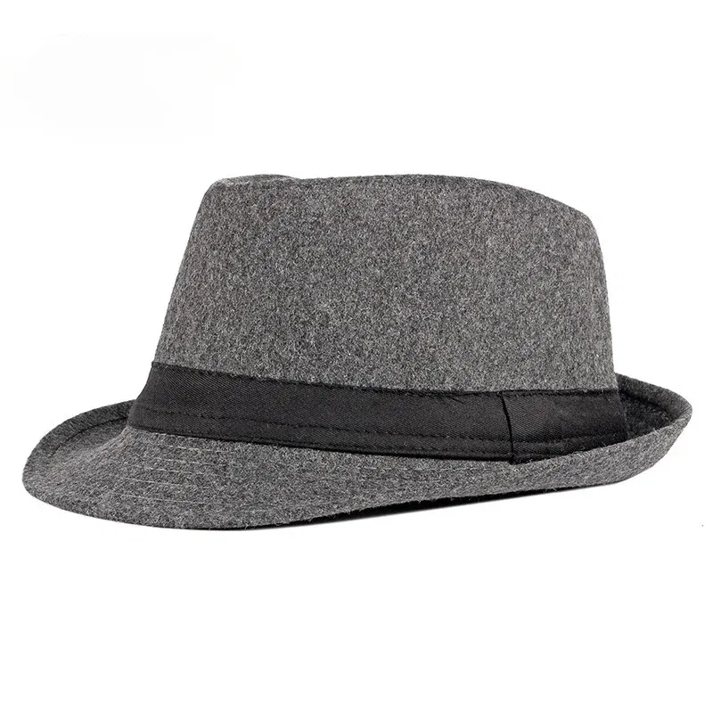 Color: DEEP BLUE - Spring Summer Men's Hats Fedoras Top Jazz Hat Bucket Bowler Hats Chapeau Hats Fedora Hat Women Black Hat Wedding Hat Caps