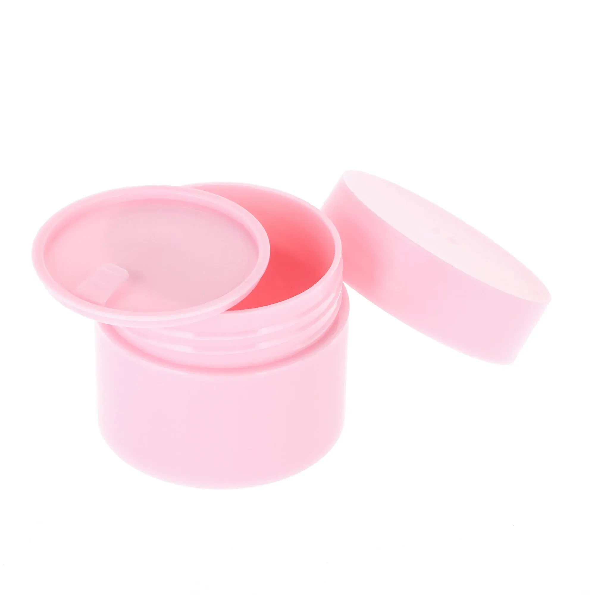 Color: light yellow, Specifications: 450 ml, Ships From: CHINA - 5g /15g/20g/30g/50g Empty Tight Waist Container Empty Travel Pp Facial Cream Jar Cosmetic Plastic Box Cosmetic Refillable Bottle