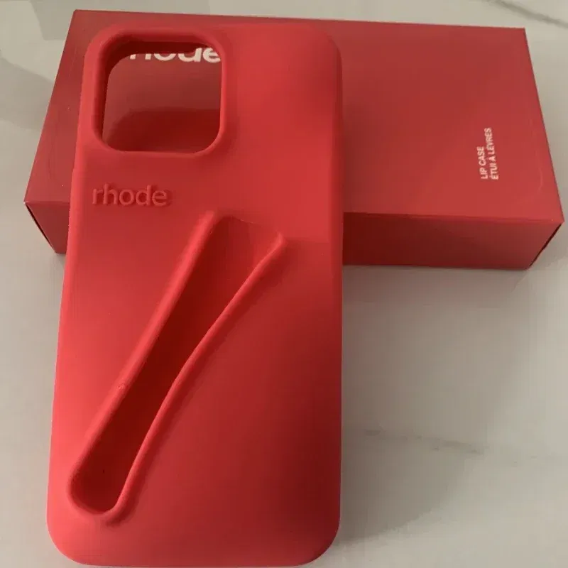 Color: Red, Material: POLYESTER - Lipstick Soft Silicone DIY Rhode Phone Case for IPhone 16 Pro Max 16Pro 16Plus Portable Lip Gloss Holder Ins Hot Cover