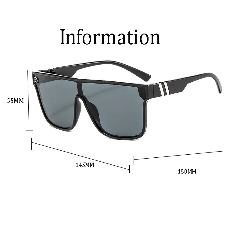 Lenses Color: Yellow - Mixed blue mirror UV protection lens Men's sunglasses Retro fashion Square Blender Men's sunglasses 68009: With box
