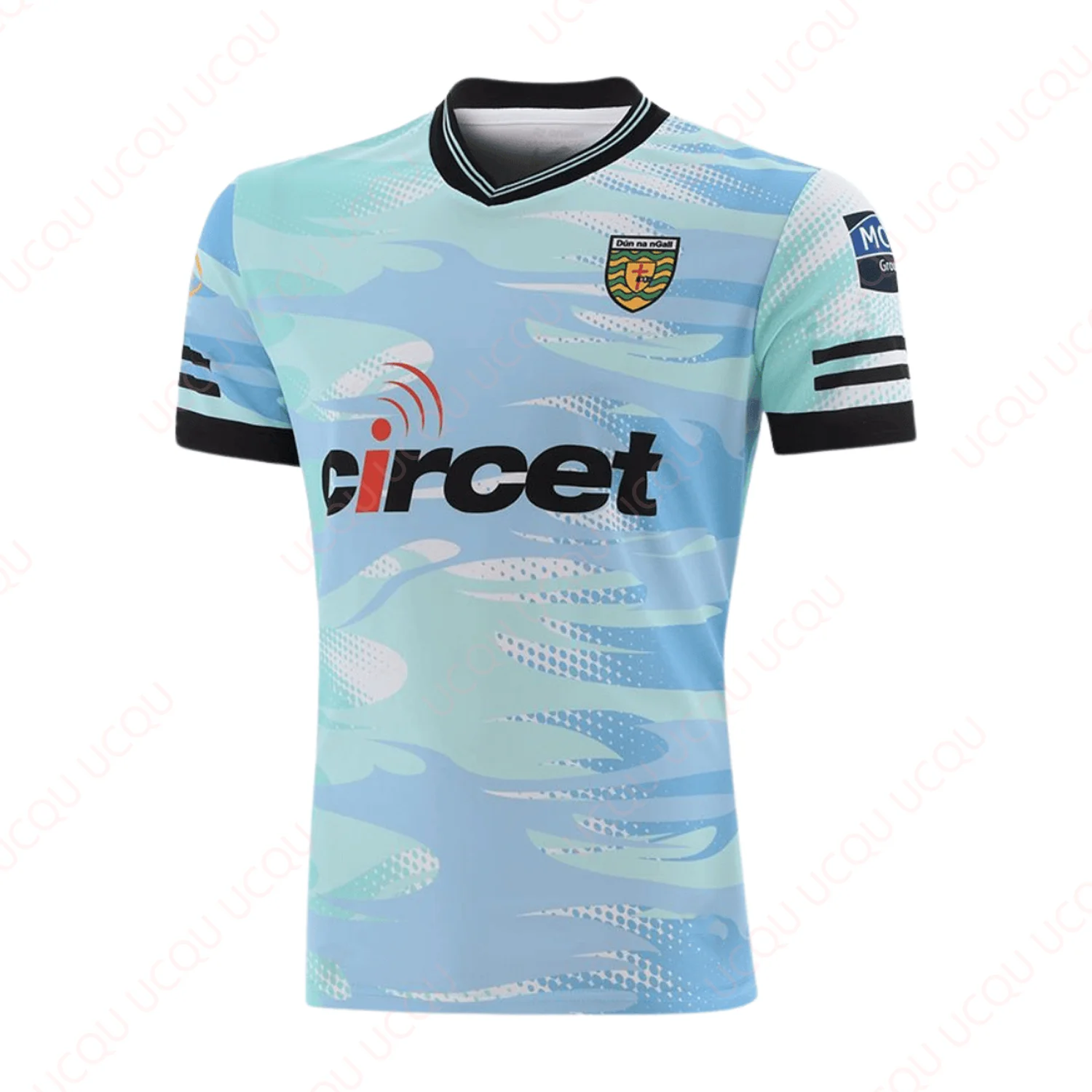 Color: Beige, Kid Size: 5 - Donegal 2025 Player Training Jersey Newest Outdoor Quick Dry Jersey Summer Classic Tee Adults Loose Exercise Jersey