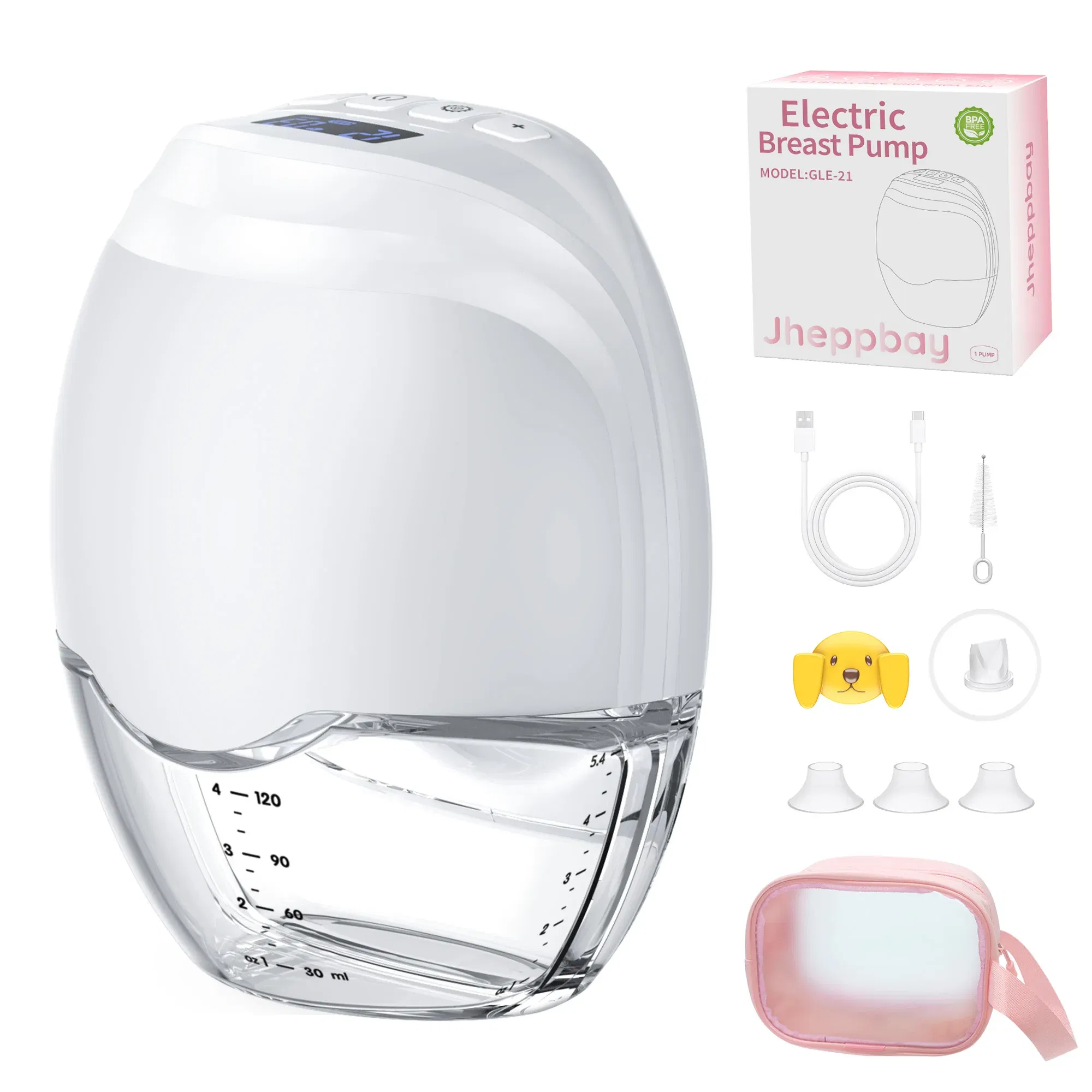 Color: black - Hands Free Breast Pump Electric Wearable Breast Pump 3 Modes & 12 Levels Portable Wireless Breast Pump Low Noise Breastfeeding