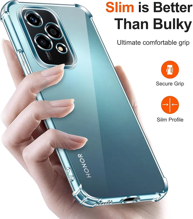 Material: Denim - Shockproof Silicone Soft Case For Huawei Honor 200 90 70 50 Lite Pro Ultra Thin Cover For Honor200 Lite Clear Slim Fundas