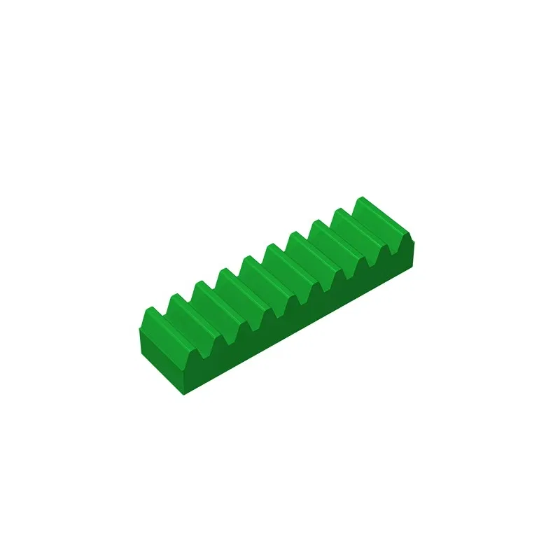 Color: Yellow - Gobricks GDS-1171 Technical, Gear Rack 1 x 4 compatible with lego 3743children's DIY Gifts Educational Building Blocks Technical