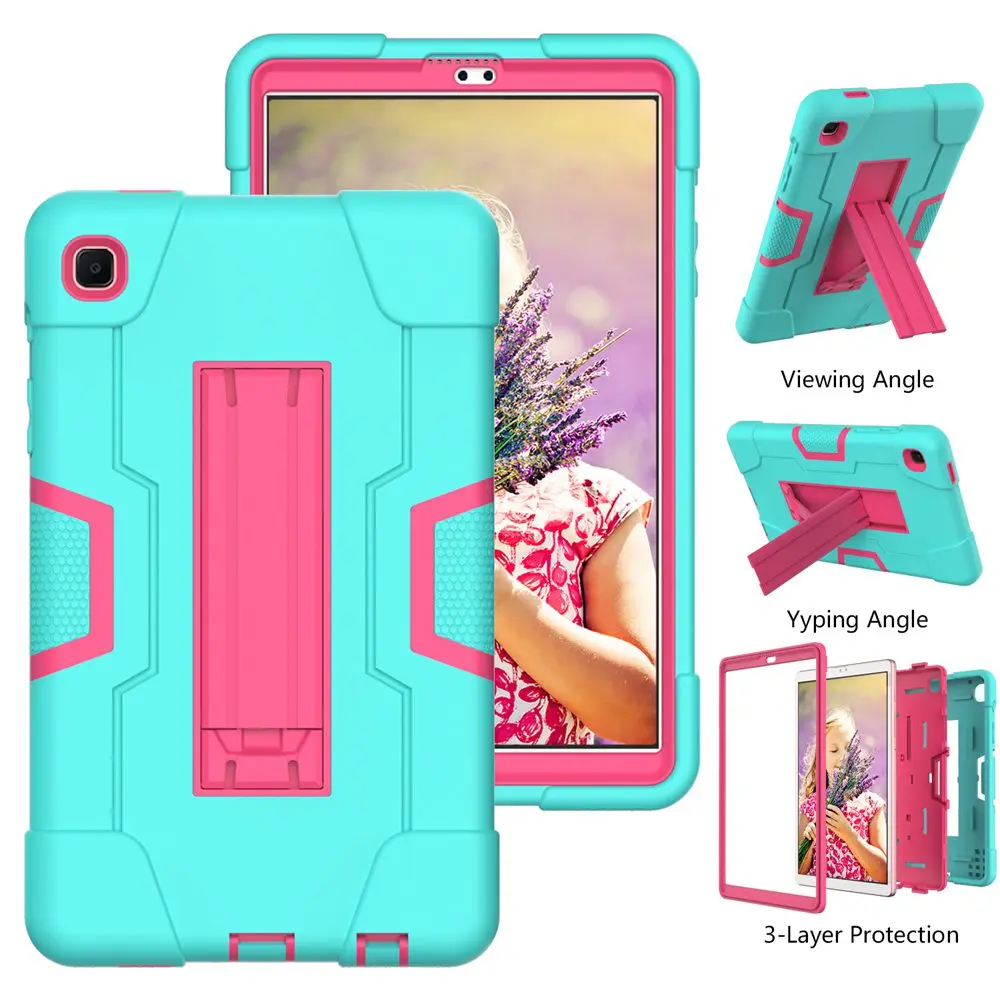 Color: Gold, Ships From: CHINA, Size: iPad pro 12.9 - Case for  Samsung Galaxy Tab A7 Lite 2021 SM T220 T225 Shock Proof full body Kids Children Safe non-toxic tablet cover