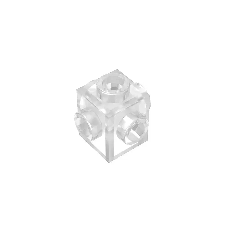 Color: Dark Blue - Gobricks GDS-650 BRICK 1X1 W. 4 KNOBS compatible with lego 4733 children's DIY Educational Building Blocks Technical