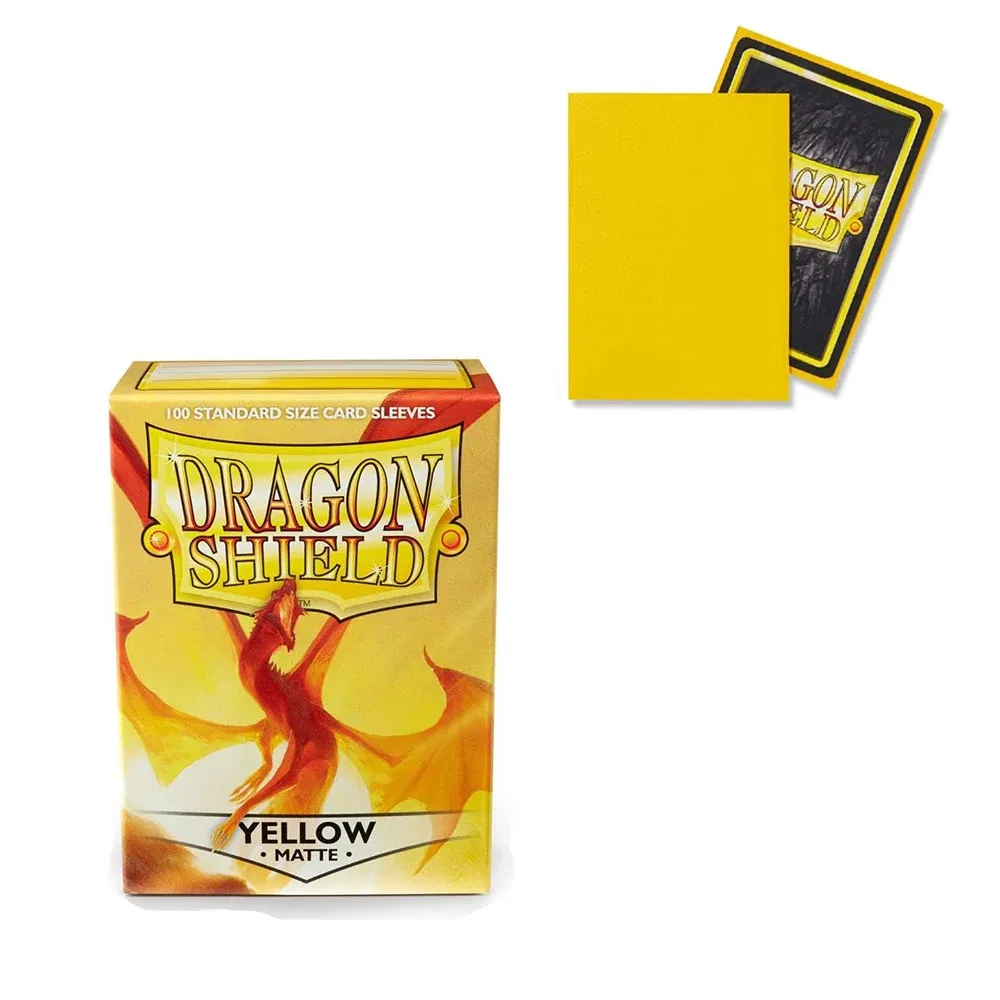 Color: TEN - 100 PCS/BOX 66x91mm Standard Size Demark Dragon Shield Matte Card Sleeves for MTG/PKM/YGO/TCG Board Game Cards Slevees