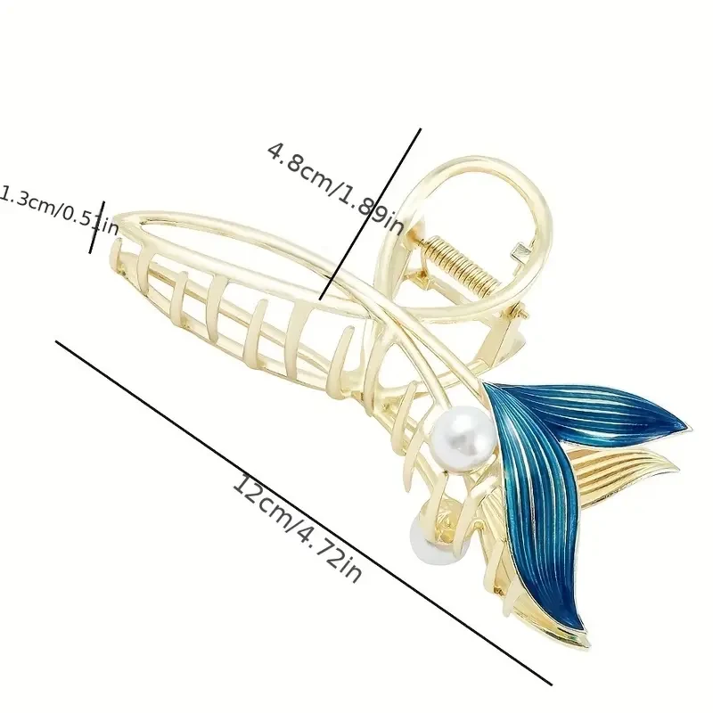 Adorable Sweet Whale Tail Claw Clips