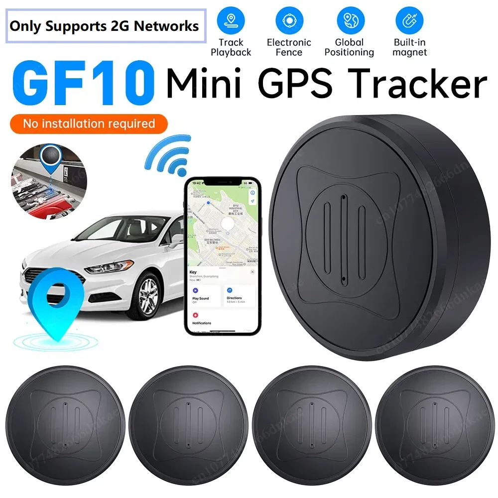 Color: PURPLE - Mini GPS Tracker Car Locator App Real Time Tracking Location Anti-lost Positioner Device tracking device llavero silbato key