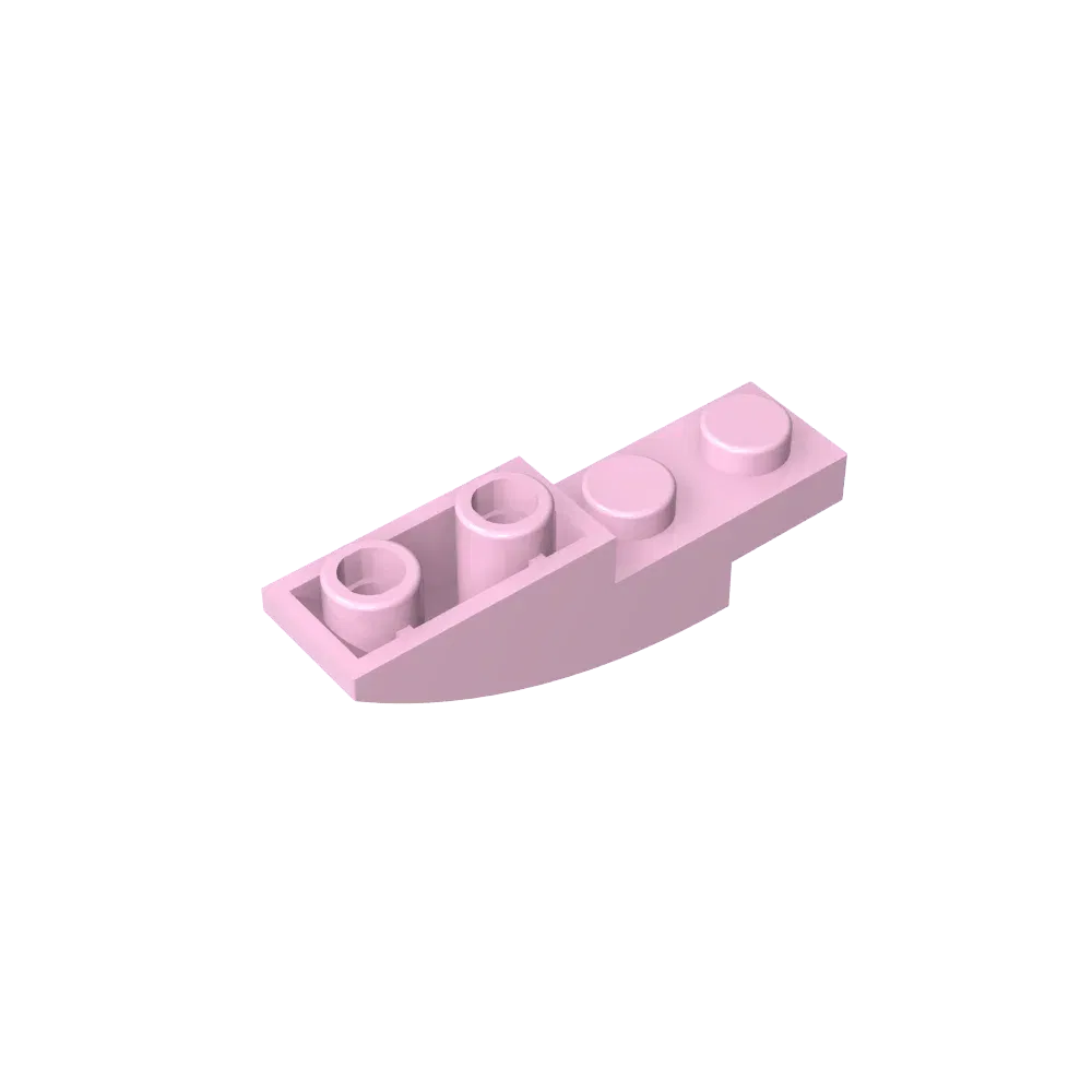 Color: Light Blue - Gobricks GDS-731 BRICK 1X4X1 INV. BOW compatible with lego 13547 children's DIY Educational Building Blocks Technical