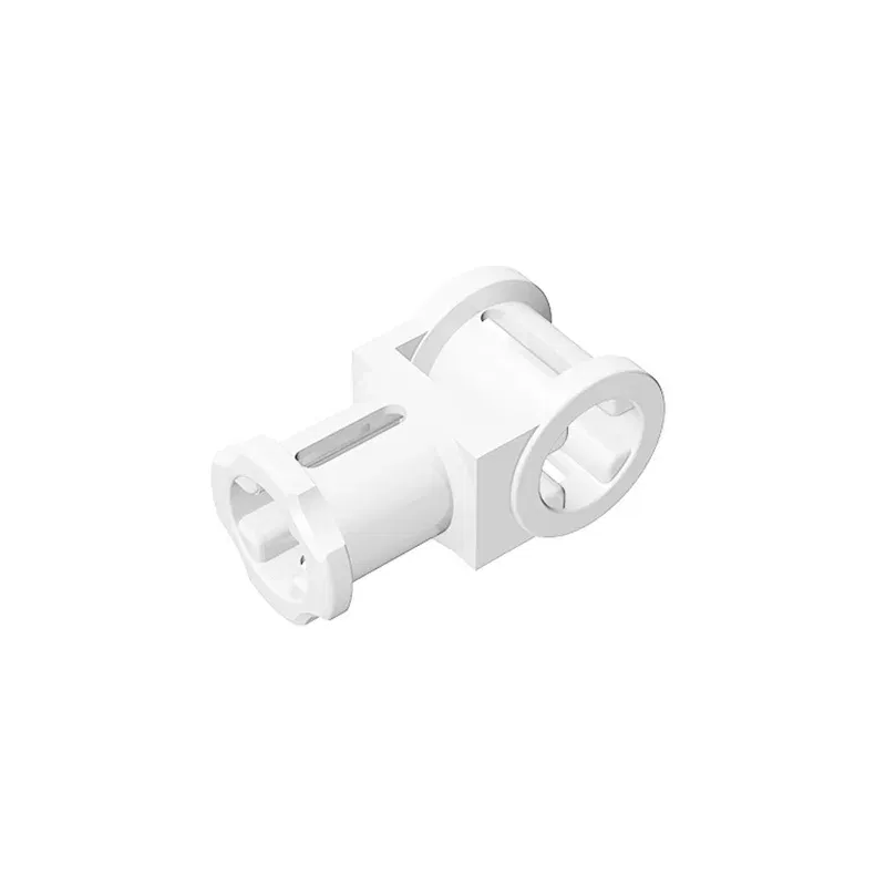 Color: Red - Rainbow Pig MOC Particles 32039 42135 High-Tech Axle Connector with Axle Hole Building Blocks Parts Kids DIY Educational Toys