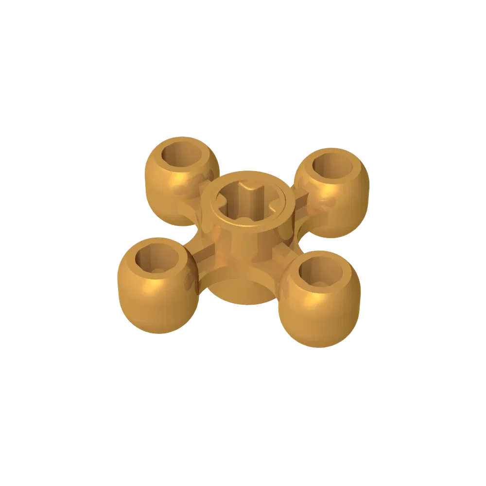 Color: Gold - Gobricks GDS-1179 Technical Knob Cog / Gear / Wheel compatible lego 32072 children's DIY Educational Building Blocks Technical