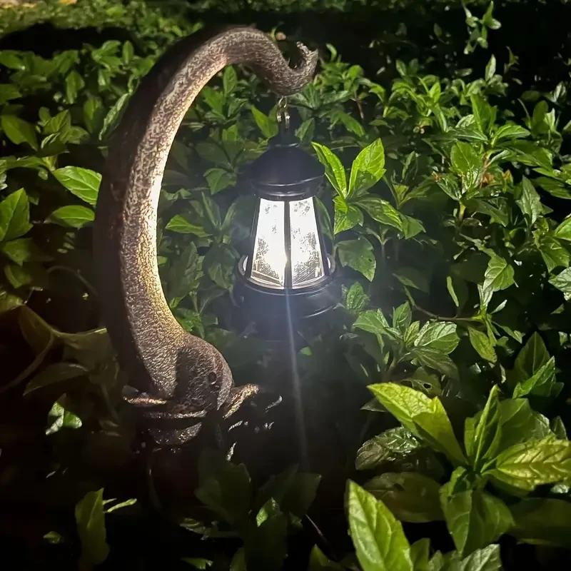 Solar-Powered Elephant Statue
