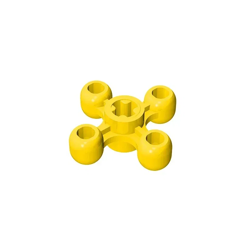 Color: light yellow - Gobricks GDS-1179 Technical Knob Cog / Gear / Wheel compatible lego 32072 children's toys Assembles Building Blocks Technical