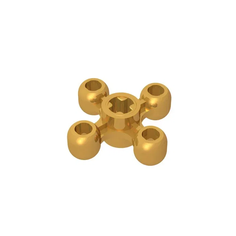 Color: light yellow - Gobricks GDS-1179 Technical Knob Cog / Gear / Wheel compatible lego 32072 children's toys Assembles Building Blocks Technical