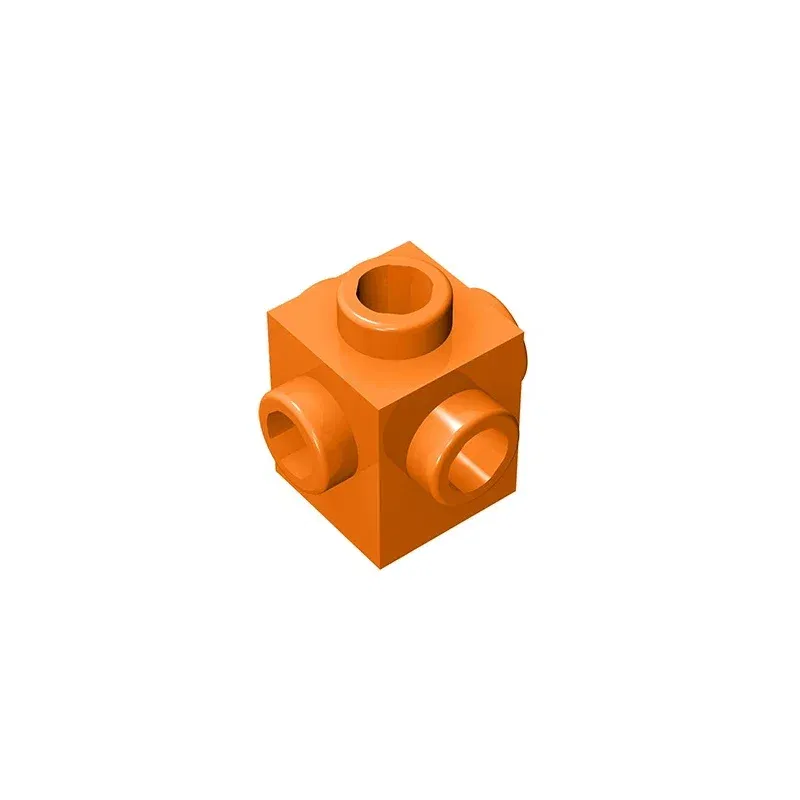 Color: Multicolor - Gobricks GDS-650 BRICK 1X1 W. 4 KNOBS compatible with lego 4733 children's DIY Educational Building Blocks Technical