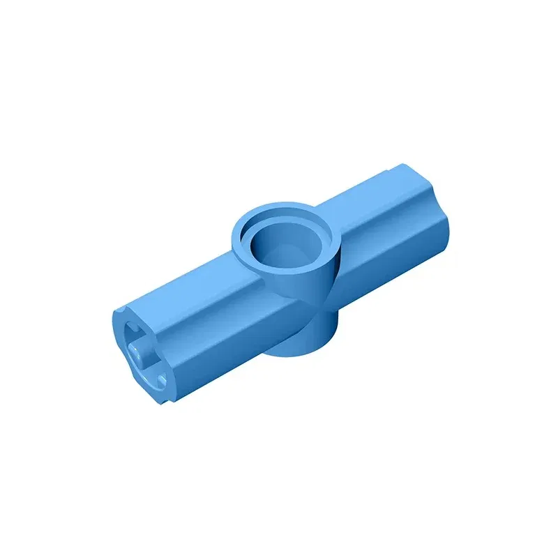 Color: Blue - Gobricks GDS-917 Technical, Axle and Pin Connector Angled 180 degrees compatible with lego 32034 DIY Educational Building Block