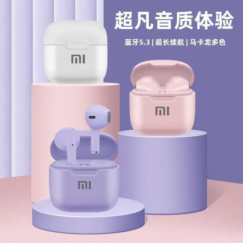 Color: Pink - Original XIAOMI Air A2 Pro Earphone TWS 9D HIFI Headset Bluetooth Music Earbuds For IPhone IOS Android Wireless Pods Headphone