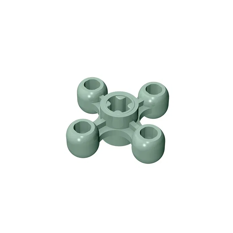 Color: Wood - Gobricks GDS-1179 Technical Knob Cog / Gear / Wheel compatible lego 32072 children's DIY Educational Building Blocks Technical