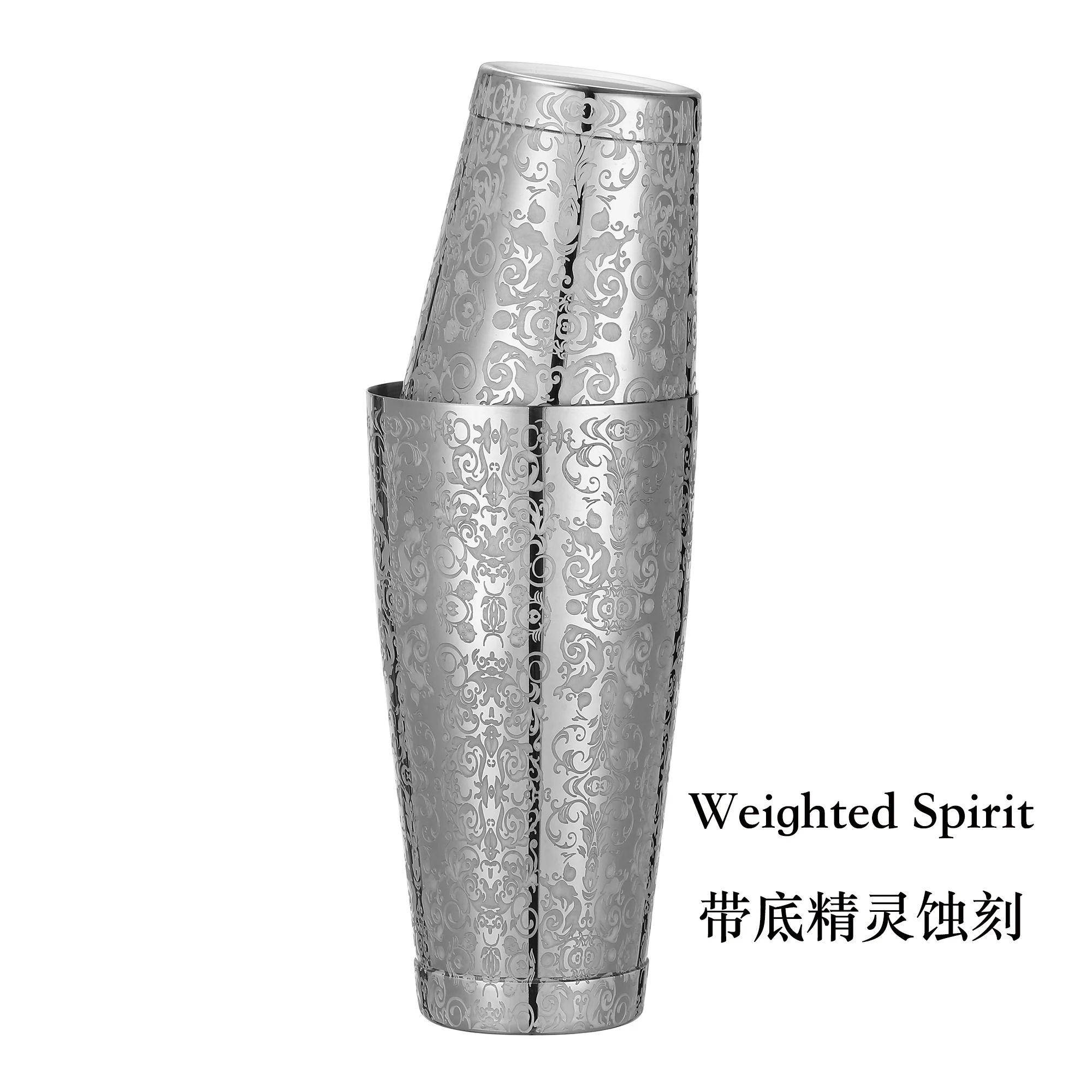 Color: PEACOCK BLUE - Stainless Steel Boston Shaker Bar Shaker with different Surface Finish -2 Piece Cocktail Shaker, 15-Ounce and 25-Ounce