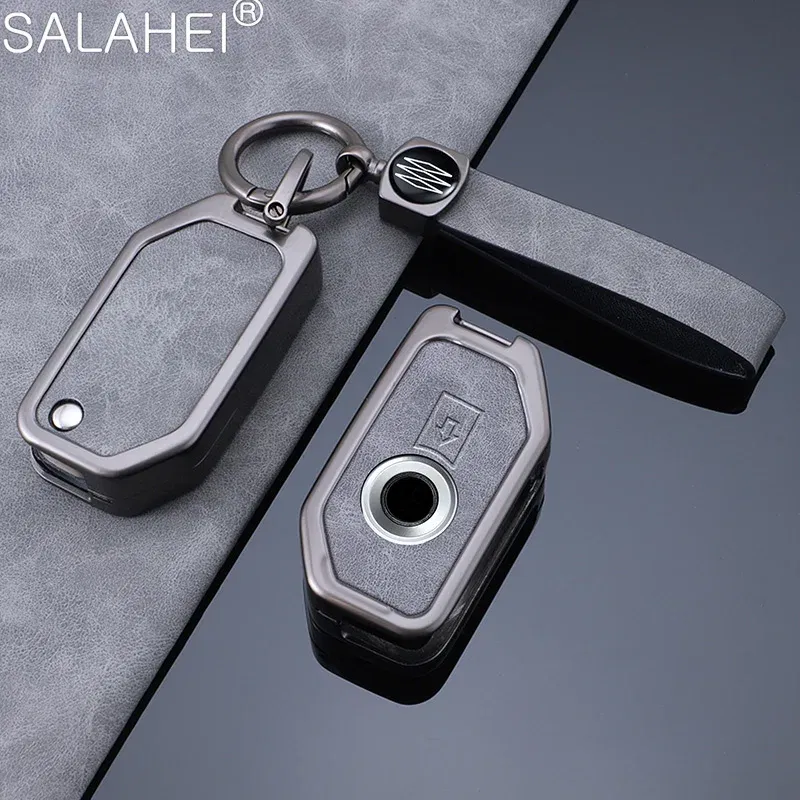 Color Name: Black - Key Case Skin Cover for BMW R1250GS R1200GS C400gt F750GS F850GS K1600B K1600GT R1200RS R1200RT F900R F900XR Motorcycle
